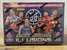 2021-22 Panini Illusions Basketball 6 Pack Blaster Box