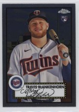 2021 Topps Chrome Platinum Anniversary Travis Blankenhorn #138 qf6