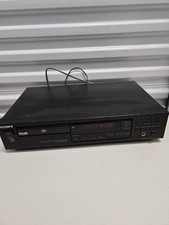 Sony CDP-491 CD Player High Density Linear Converter - No Remote - Untested