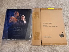 Hot Toys 1 6 MMS376 Han Solo & Chewbacca Star Wars  The Force Awakens Action