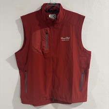 Zero Restriction Vest Mens XL Red Softshell G...