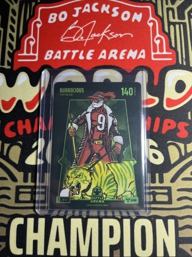 Bo Jackson Battle Arena Burrocious - Joe Burrow - Alpha Edition Glow Holo BF-17