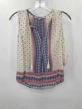 Pre-Owned Collective Concepts Blue Size XS Tank Top