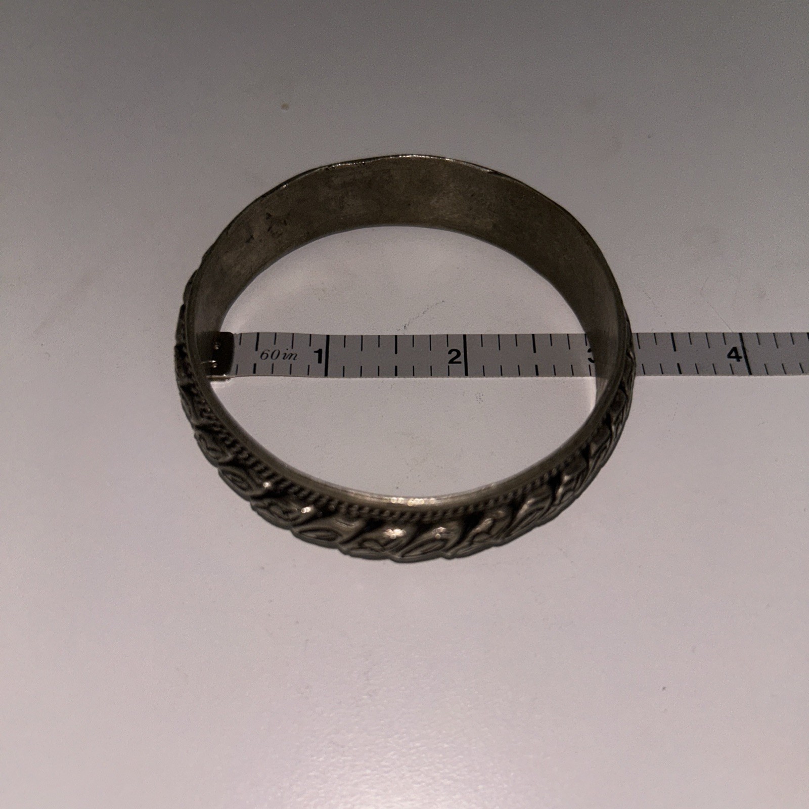 Handcrafted Solid Silver Bracelet 80g - image 5