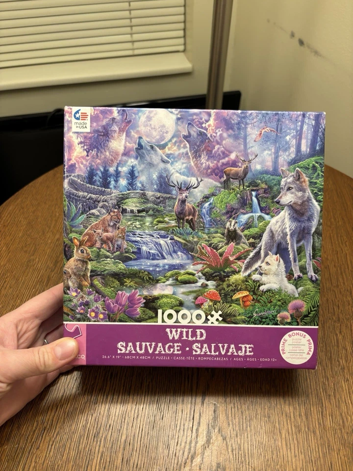 Rompecabezas Ceaco 1000 piezas Wild Sauvage Salvaje Steve Sundram 3393-16 Foto 2 de 2
