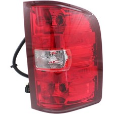 Rh Tail Light For Chevrolet Silverado 1500 2010-2011 Halogen W Bulb 2nd Design