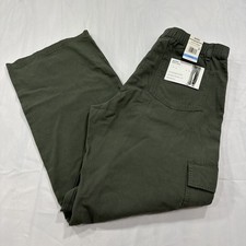 Aeropostale Women's Relaxed Fit Straight Leg Utility Cargo Pant Large
