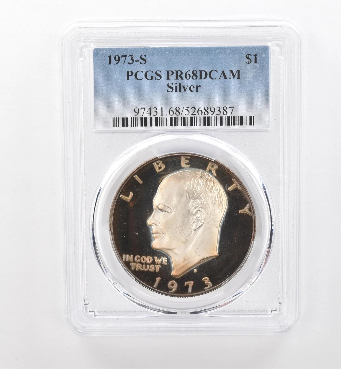 PR 68 Graded 1973 Eisenhower Dollars (1971-1978) for sale | eBay