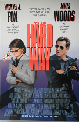 P333 Kinoplakat DIN A3  THE HARD WAY Michael J. Fox, James Woods