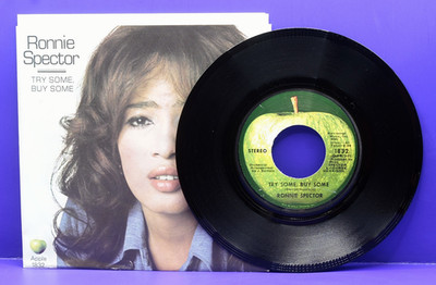 RONNIE SPECTOR  Try Some, Buy Some  45 RPM w/PS  APPLE 1832  NM/UNPLAYED