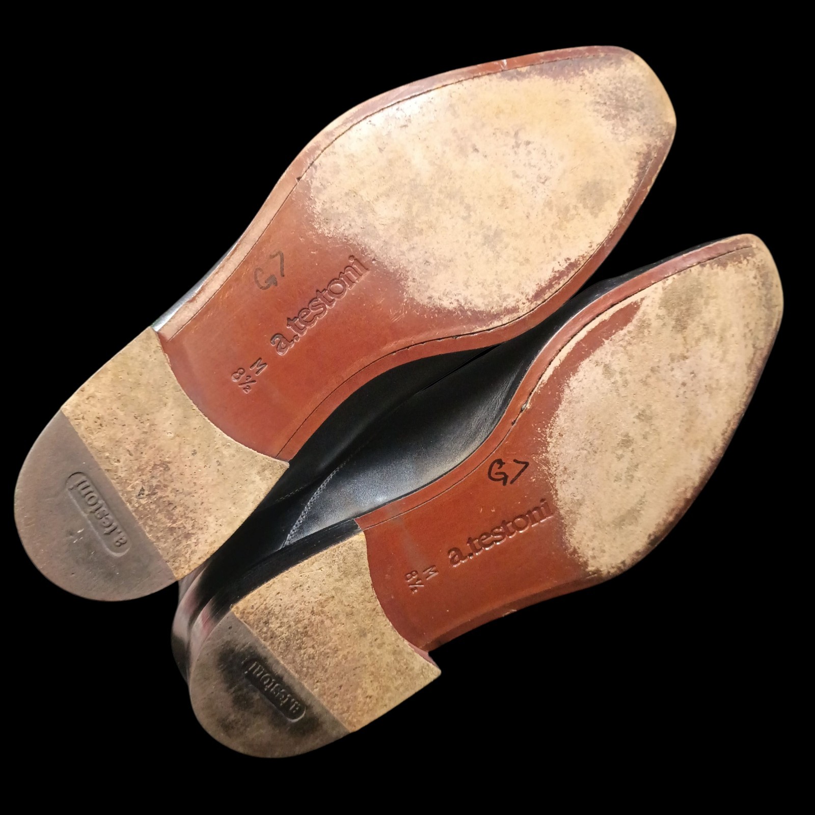 A.testoni Basic Men's Short Zipper Boot - Black L… - image 9