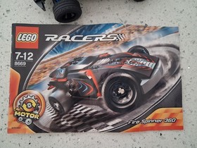 LEGO Power Racers - Fire Spinner 360 #8669 - 100% complete 