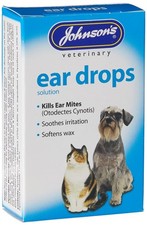 Johnsons Veterinary Products Ear Drops, clear,15 ml (Pack of 1)