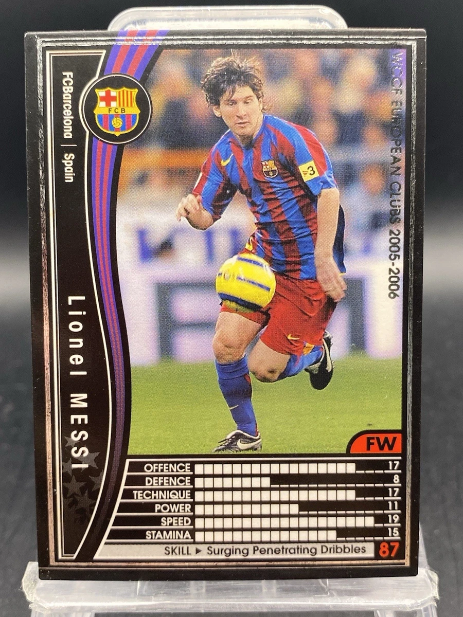 2005-06 Panini WCCF European Clubs Soccer Trading Cards for sale