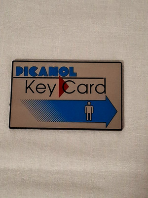 Picanol Key Card for Omni, Omni Plus, Omni Plus 800 Weaving Looms  BE151713