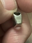 Disney Sterling Silver 925 "Forever A Princess" Heart and Crown Bead Charm — photo 4