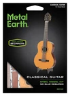 Fascinations Metal Earth CLASSICAL GUITAR String Instrument 3D Steel Model Kit