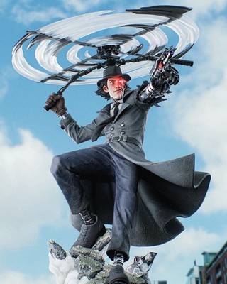 Inspector Gadget 3D Print, Unpainted Classic Cartoon Hero Model Kit