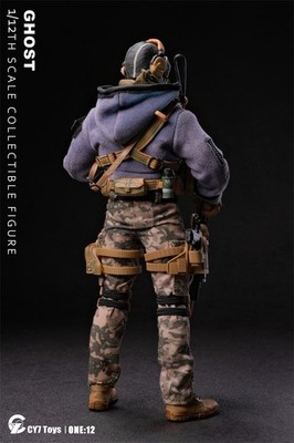 CY7-TOYS 1/12 The Ghost Male Soldier 6