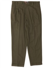 CHAPS RALPH LAUREN Mens Pegged Chino Trousers W38 L30 Khaki Cotton DU15