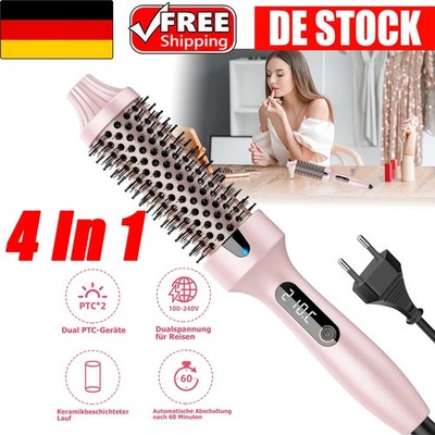 Profi Haarbürste Haarstyler, Haarglätter, Lockenstab, Haarstyler Thermalbürste