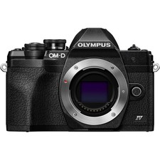OM SYSTEM Olympus OM-D E-M10 Mark IV 20MP Digital Camera Body; Black V207130BU0