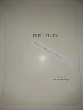 1942 Fred Allen, Ruth Terry Republic Pictures  9x12 film Industry ad clipping