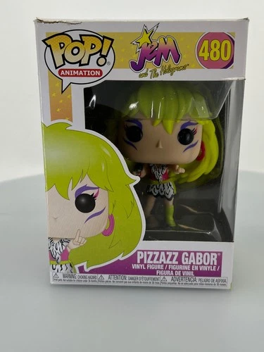 Funko POP! Animation Jem and the Holograms Pizzazz Gabor #480 DAMAGED BOX