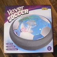 NINJA BLAST Kids Rechargeable Light-Up Hover Soccer Ball - NEW Ages 3 