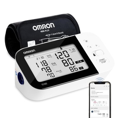 Omron HEM 7361T Bluetooth Arm Blood Pressure Monitor, Fedex Shipping