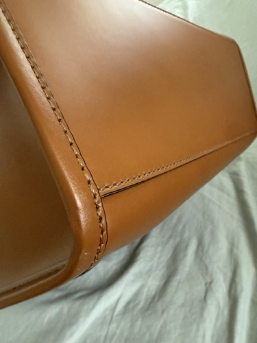 Fendi Sunshine Large Brown Logo Tote Top Handle Detachable Strap - 第 11/22 張圖片