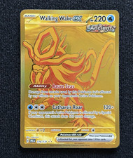 gold walking wake pokemon card Walking Wake ex 178/131 Sv: Prismatic Evolutions Holo for sale online