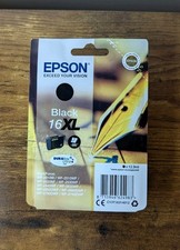 Epson 16XL Black High Capacity Ink Cartridge - (T1631 Pen and Crossword)
