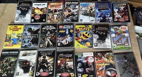 Sony PSP Spiele Konvolut, Restposten X 32 - Beschreibung lesen - UNGETESTET