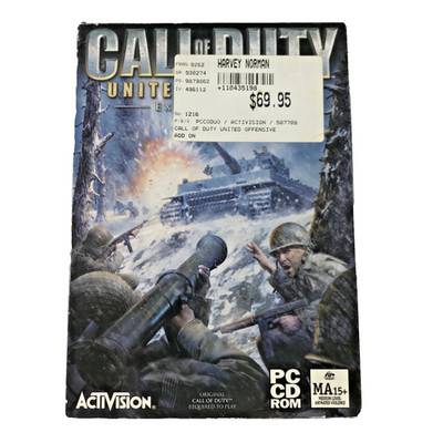 Call Of Duty - United Offensive - PC CD Rom Game 2004