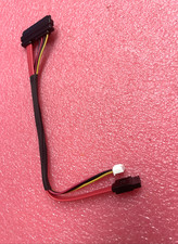 10X NEW SATA 7 15 22 Pin Combo Cable HDD Hard Drive Data 4 Pin Power Supply.