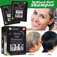 10-100X DEXE Black Hair Shampoo Natural Insta...
