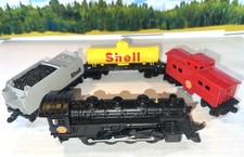 4 NOS Fletcher Barnhardt & White Shell Gas Promo HO Scale Train Set 1995 Old toy