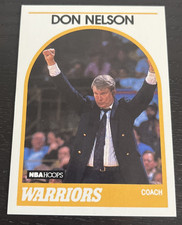 1989  NBA Hoops  - #273 - Don Nelson - Golden State Warriors - Coach