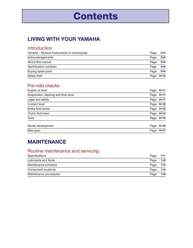 Yamaha FJR1300 (2001-2013) Haynes Repair Manual - Image 3 of 4