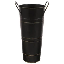 Metal Umbrella Stand Rack, Round Umbrella Bucket Standing Umbrella Holder Bin...