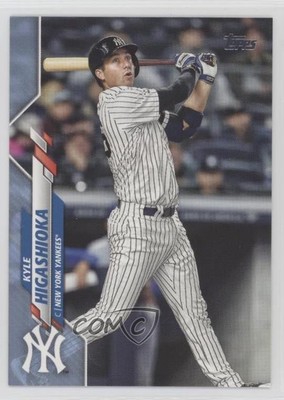 2020 Topps Update Father's Day Powder Blue 10/50 Kyle Higashioka #U-52 7eo