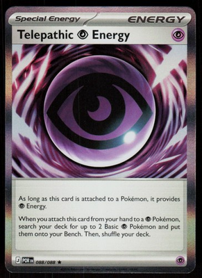 #ad Telepathic Psychic Energy 088 088 Rare Perfect Order Pokemon Holo Near Mint $0.99