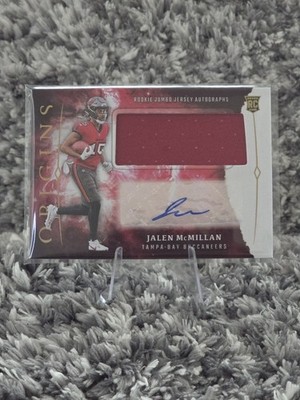 2024 Panini Origins Jalen McMillan RPA Rookie RC Jumbo Patch Auto #RJA-JML