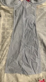 NEW NWT Victoria's secret Sexy Little Things Size M lingerie  Striped Blue Pink