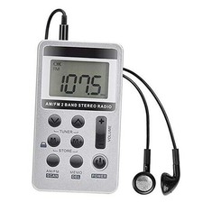 AM FM Portable Radio, Digital Tuning Personal Pocket Radio with Best HS-1