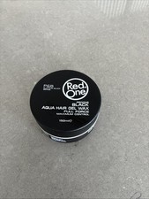 RedOne BLACK Aqua Hair Gel Wax 150ml Sealed W/ Fast Shipping