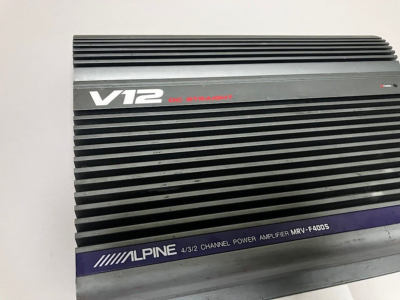 Alpine MRV-F400S 400 Watt RMS Car Audio Amp DC Straight Circuit