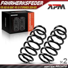 2x Federn Fahrwerksfeder Vorne für Audi A6 4F2 4F5 C6 2.0 TDI 2.8 FSI 3.2 FSI