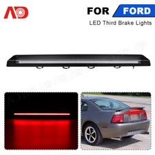 For 1999-2004 Ford Mustang Rear 3rd Third Brake Light Trunk Stop Lamp Clear Lens